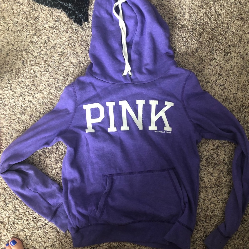 VS Pink pullover hoodie